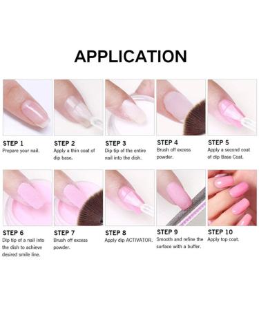 Warm Girl Nail Powder Kit | Dip Powder Nail Starter Kit for French Manicure | No Nail Lamp Needed | 6 Vibrant Colors | International Shipping Available - Buy Online on GoSupps.com