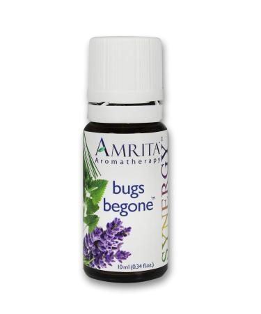 Amrita Aromatherapy - Bugs BeGone Synergy Essential Oil Blend - Size: 10mL (0.34 fl. oz.)