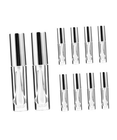 10pi ces Flacons De Brillant L vres Vides De Contenant Cosm tique Rechargeable Et Pratique Pour Maquillage