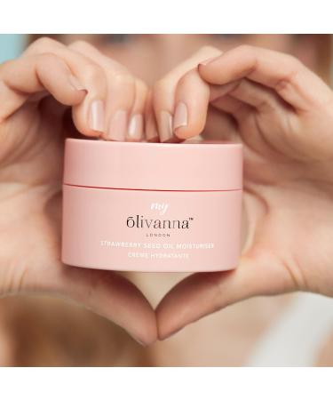 My Olivanna Strawberry Seed Moisturiser | Day & Night Cream | Skin Care For Teenage Girls & Boys | Face Cream For Dry Skin With Hyaluronic Acid | Soothing & Smoothing Complex | Vegan Friendly Formula - Buy Online on GoSupps.com
