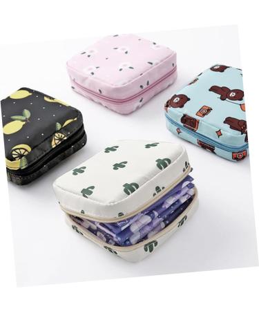 Lurrose 16 pc Storage Bag - Women's Bandages & Period Pockets for Teens - Oxford Fabric Hygiene Bags for Travel - Buy Online on GoSupps.com