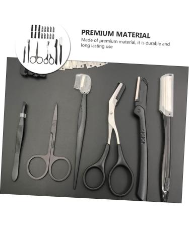 FOMIYES Beauty Makeup & Eyebrow Tools Set - Women's Razor Eyebrow Trimmer Scissors & Facial Razors for Perfect Grooming - Buy Online on GoSupps.com
