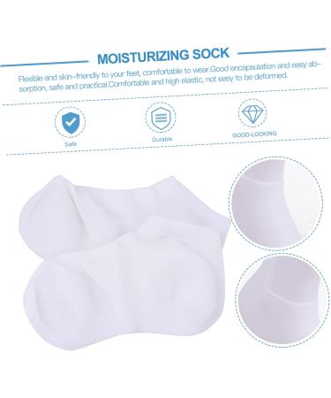 minkissy 6 Pairs Exfoliating Moisturizing Socks Spa Foot Cover Lotion Moisturizing Socks Sleep Socks Feet Girl Socks Lotion Socks for Women Overnight Moisture Absorption Miss Sebs Gloves - Buy Online on GoSupps.com