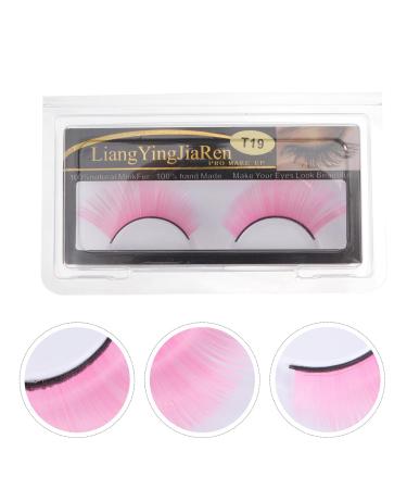 Shop Lurrose 3 Pairs Curly Fake Eyelashes - Perfect for Halloween Cosplay & Carnival - International Shipping Available - Buy Online on GoSupps.com