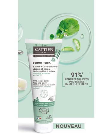 CATTIER Paris Cica Family Repair Balm for Face and Body (Adults Children Baby) 40 ml - Buy Online on GoSupps.com