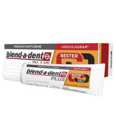 Blend-a-dent Plus Best Hold Premium Adhesive Cream 40g