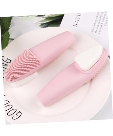 minkissy Soft Bristle Cleaning Brush Cleaning Brush Facial Cleaning Brush Cleaner Brush Silicone Facial Cleansing Brush Facial Cleansing Brush for Women Manual Brush Miss - Buy Online on GoSupps.com