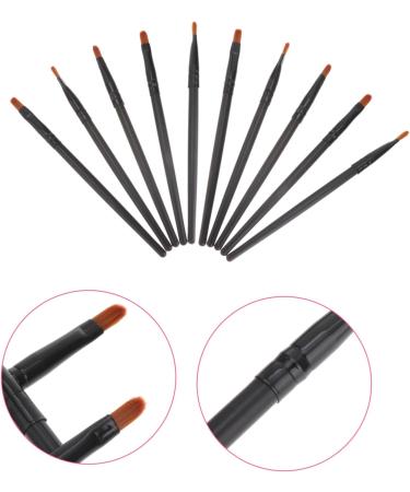 Baluue 30 Pcs Nose Shadow Brush Liquid Makeup Eye Make up Tool Liquid Blush Brush Artificial Fiber Black 13x0.8cmx3pcs Blackx3pcs - Buy Online on GoSupps.com