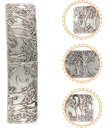 Metal Hair Clips Vintage Metal Hair Clips Hairpin: Large Retro French Barrettes Hand Crafted Head Wear Viking Knot Hair Accessory for Women Girls Silver Vintage Hair Barrette - Buy Online on GoSupps.com