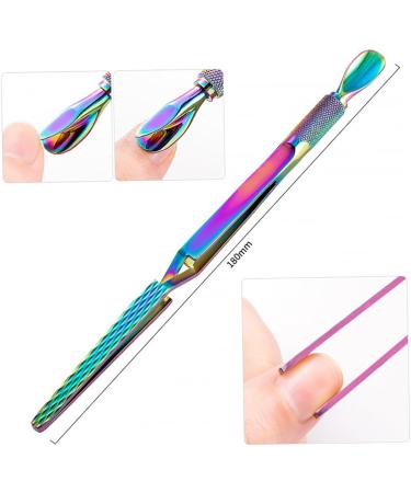 Nail Tool Nail Art Brushes Silicone Dual Head Manicure Carving Pen Rhinestone Beads Picker Tool - Buy Online on GoSupps.com