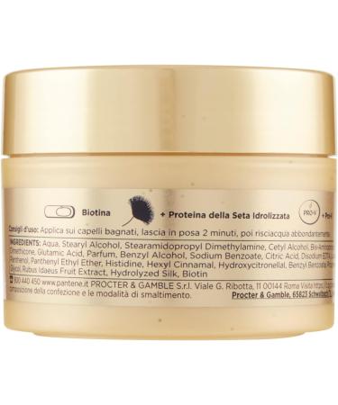 Pantene Pro-V Miracles SOS Intenso Hair Mask - Intensive Treatment with Biotin and Hydroised Silk Protein for Treated Hair Denmark or with Highlights - 160 ml - Buy Online on GoSupps.com