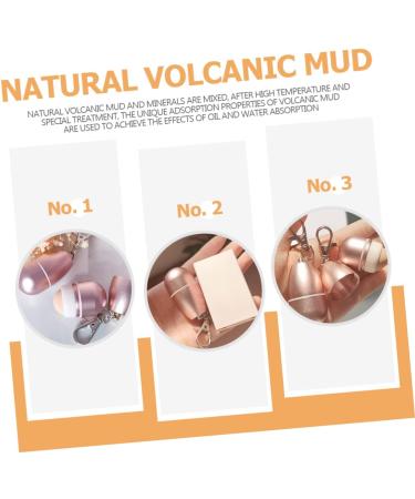 Ipetboom Volcanic Stone Oil-absorbing Ball Volcanic Stone Face Roller Facial Roller Oil Absorbing Face Roller Rolling Volcano Oil- Absorbing Roller Beauty Products Volcanic Rock The Face - Buy Online on GoSupps.com