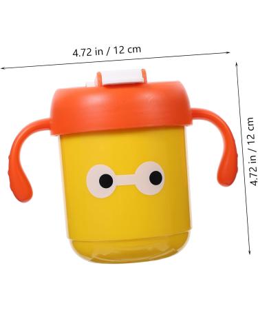 TOYANDONA Children's Water Cup Kids Straw Cup Kids Water Cup Kids Stainless Steel Cup with Straw Baby Sippy Cup Baby s First Straw Cup Baby Trainer Cup Toddler Cup Baby Water Cup Kids Cup Yellow 12X12X12CM - Buy Online on GoSupps.com