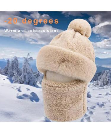  Charpe de Masque de Coupe-Vent 3 en 1 Super Doux Respirant de couur Unie pour s v tements d'ext rieur d'int rieur Beige - Buy Online on GoSupps.com