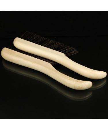 Shakven Dusting Brush for Cleaning Soft Dust Brush | Hand Brushes Small Broom Long Wooden Handle for Car Bed Furniture Clothes - Buy Online on GoSupps.com
