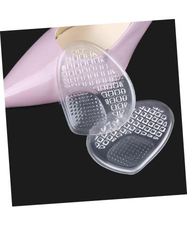 FOMIYES Bridal Shoe Pads - 2pcs Silicone Gel Inserts for Women | Non-Slip Cushion for Heels & Dress Shoes - Buy Online on GoSupps.com