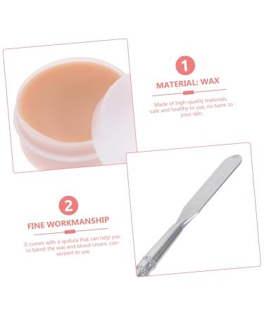Buy Housoutil Halloween Scar Cream Makeup Set - Special Effects Spatula & Water Dipper for Realistic Modeling | International Shipping Available - Buy Online on GoSupps.com