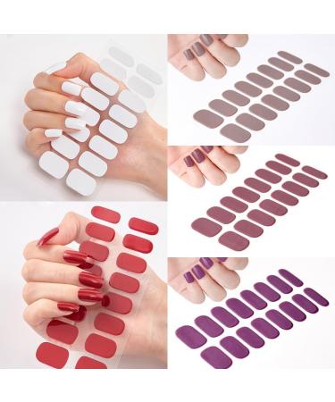 Sarafine Nail Strips - Sarafine Nail Wraps Gel Nail Strips Classic French Sarafine Nail Strips Kit Sarafine Gel Nail Wraps Sarafine Starter Kit Sarafine Nail Strips French (#09) - Buy Online on GoSupps.com