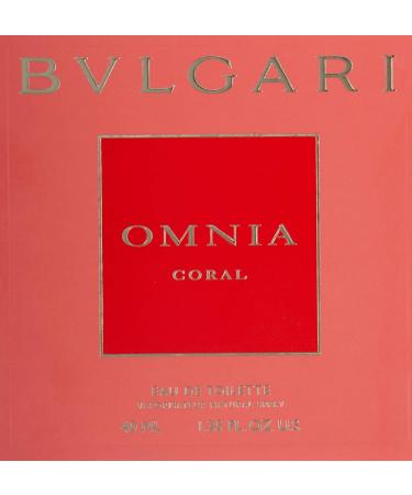 Bvlgari Omnia Coral Eau De Toilette Spray for Women 1.35 Ounce 1.35 Fl Oz (Pack of 1) - Buy Online on GoSupps.com