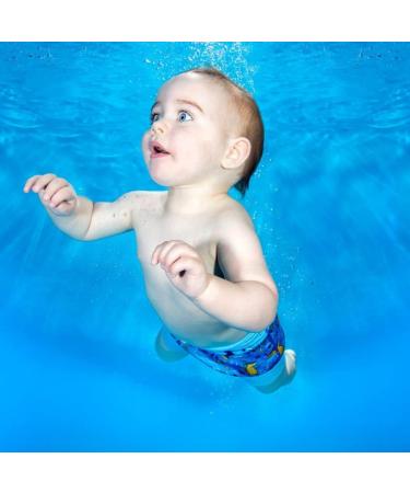 Splash About Happy Nappy Crocodile Swamp 6-12 Months - Best Swim Diaper for Baby - Buy Online on GoSupps.com