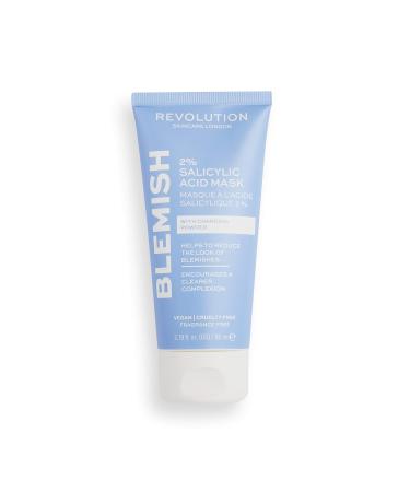 Revolution Skincare London Blemish 2% Salicylic Acid Mask - 65ml | Clear Skin & Reduce Breakouts - International Shipping Available - Buy Online on GoSupps.com