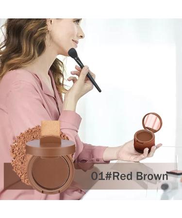 Powder Hair Powder Hair Root Powder Concealer Makeup for Forehead Coverage Paint Hair Loss Powder Water-Resistant Long-Lasting M/l Red Brown - Buy Online on GoSupps.com