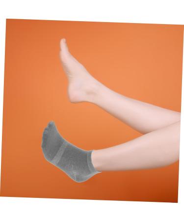 DOITOOL 1 Pair Gel Socks Cracked Heel Socks Spa Moisturizing Sock Cracked Spa Socks Supple Moisturizing Socks Gel Care Socks Hair Beads Clip Dry Feet Moisturizing Socks Vegetable Gel - Buy Online on GoSupps.com