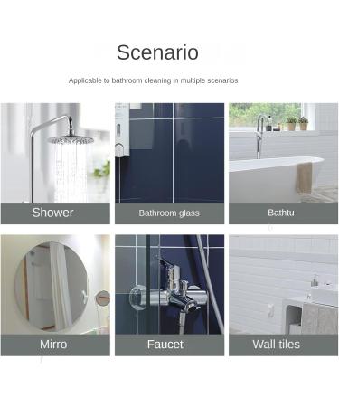 Powerful Bathroom Cleaner Removes Water Stains from Bathtubs Tiles and Glass Bathroom Floor Descaling Cleaner 500ml - Buy Online on GoSupps.com