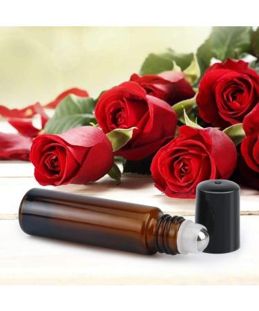Essential Oil Roller Bottles - 150 Pack 10ML Amber Glass Bottles for Aromatherapy | International Shipping - Buy Online on GoSupps.com