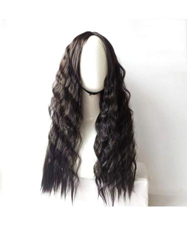 Saupa Curly Human Hair Lace Front Wig | Water Wave Brazilian Real Hair Wig for Black Women | Adjustable & Baby Hair Included - Buy Online on GoSupps.com