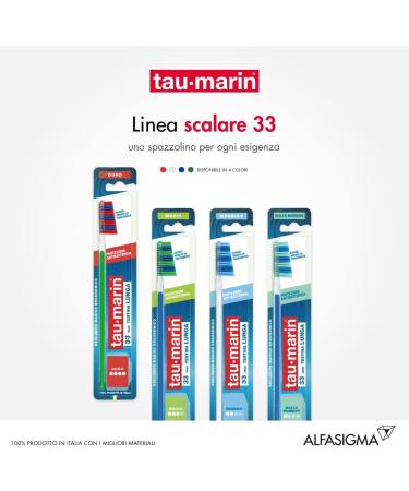 Buy Tau-marin Scalare 33 Hard Bristle Toothbrush with Antibacterial Properties - 1 Piece | International Shipping Available - Buy Online on GoSupps.com