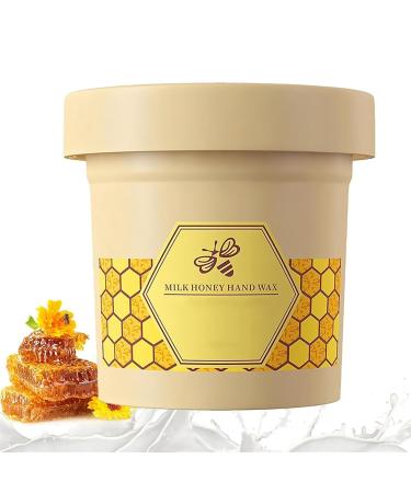 Masque pour Les Mains au Miel et la Cire de Lait Masque pour Les Mains au Miel et au Lait Masque exfoliant pour Les Mains pour hydrater Les Mains Masque pour Les Mains au Miel