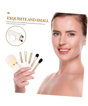 Didiseaon 4 Sets Travel Makeup Brush Set - Portable Beauty Tools & Organizer for Vanity - Soft Nanofiber Wool Handle - Buy Online on GoSupps.com