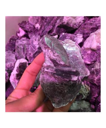 Crystal Natural Rough lepidolite Crystal Gemstone Reiki raw Purple Crystal for Home Decoration ERTEYIN