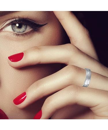 Vicmag 4X Strength Magnetic Copper Rings for Women | 3500 Gauss Magnets | Adjustable, Pure Copper | Jewelry Gift Box | 2PCS (Silver & Silver Gold Plum) - Buy Online on GoSupps.com