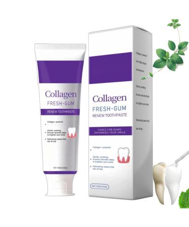 Dentifrice Blanchissant Violet Au Collag ne Dentifrice Violet Pour Le Blanchiment Des Dents Color Corrector Booster De Blanchiment Des Dents Blanchiment Dentaire Violettes Dentifrices De Nettoyage (1)