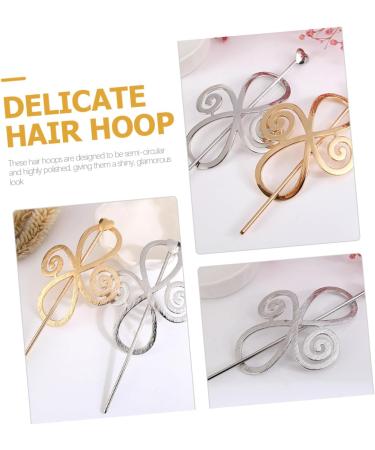 Beaupretty Hair Sets Hairpin metal hair clips for women medium hair clips for women hair clips metal hair barrettes for women vintage hair clips metal hair pin dense Miss alloy Clips - Buy Online on GoSupps.com