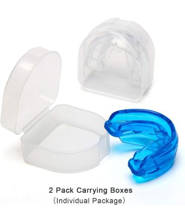 Buy Coolrunner Double Braces Mouth Guard - Youth & Adult Sports Mouthguard for Upper & Lower Teeth Protection (Blue) - Best for Athletes - Fast International Shipping - Buy Online on GoSupps.com