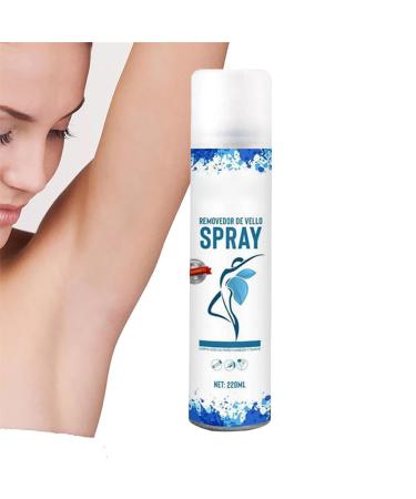 Removing Soothing Liquid for Body 220ml - Hair Removal Spray Men | For Chest Back Face Armpits Legs & Home Use