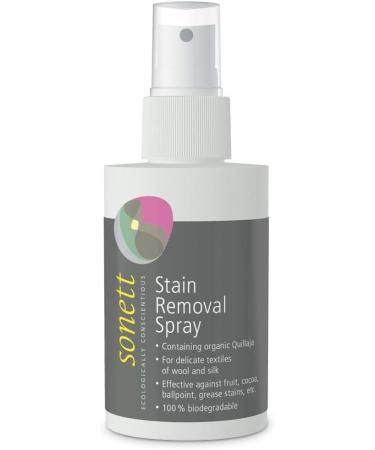 Sonett Organic Stain Remover Spray for Clothes - Effective on Fruit Cocoa Ballpoint & Grease Stains | 6 Pack for Delicate Wool & Silk - Buy Online on GoSupps.com