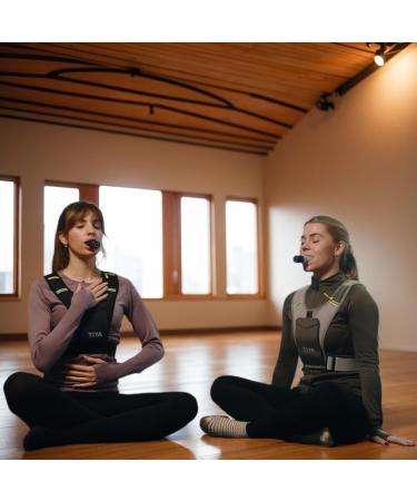 QOOWFEANIG Breathing Exercise Device Lung Capacity Breathing Fitness Exercise Trainer Adjustable Lung Breathing Exerciser Portable Inspiratory Muscle Trainer for Enhancing Performance for Daily Use - Buy Online on GoSupps.com