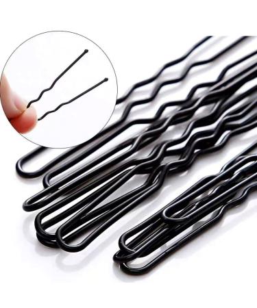 ND U-Shaped Hairpins - 100pcs Blonde Metal Bobby Pins for Women & Girls | Hair Accessories for Salon & Everyday Styling - Buy Online on GoSupps.com