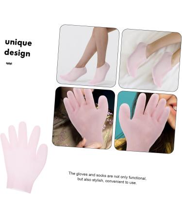 Healeved 1 Set Waterproof Sun Protection Gloves Moisturizer Gloves for Dry Hand Spa Gloves for Dry Hand Moisturizing Hand Gloves Dry Hand Gloves Dry Cracked Hands Moisturizing Socks 20.50X14.00X0.50CM - Buy Online on GoSupps.com