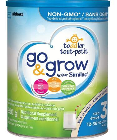Similac Go & Grow Step 3 Toddler Drink Complement to Toddler Nutrition Milk Flavour 4x850 grams