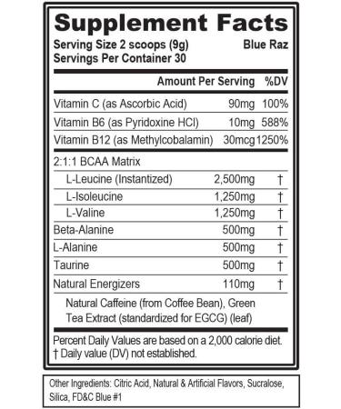 Evlution Replenishing BCAAs Amino Acids Powder for Pre & Post Workout (Grape and Blue Raz 30 Servings Each) - Buy Online on GoSupps.com