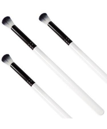 Lash Brushes For Cleansing | Eyelash Extension cleaning brush for lash Artist Lash Shampoo Brush Bath Cleanser Wash Kit(3 Pieces) 3 Pieces White