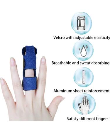 Trigger Finger Splint & Brace | 2 PCS Finger Support for Arthritis & Pain Relief | Immobilization & Straightening for Broken Fingers - Buy Online on GoSupps.com