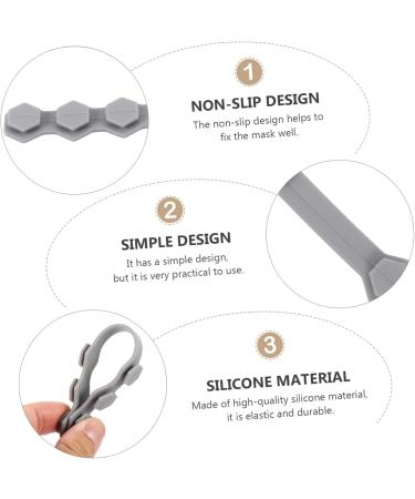 JeCompris 10pc Mason Hook Earrings Extendable Ear Bracket & Mask Buckle | Comfortable Ear Rope & Pebble Gel Protectors - Buy Online on GoSupps.com