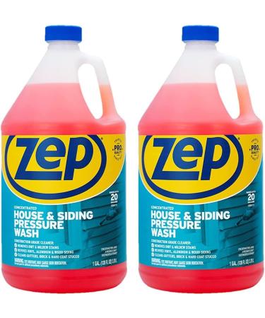 Zep House & Siding Pressure Wash Cleaner Concentrate - 1 Gallon Case of 2 - Construction Grade | International Shipping Available - Buy Online on GoSupps.com