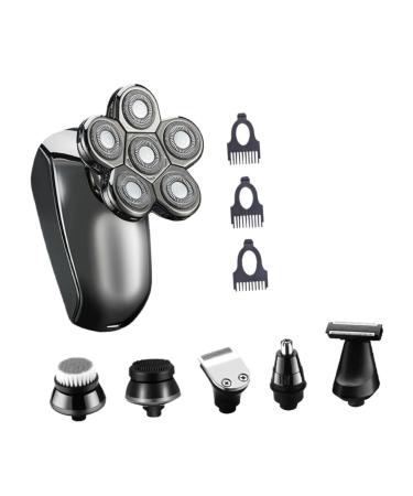 FOMIYES 2 Sets Electric Shaver Electric Body Shaver Barber Grooming Kit Cordless Shaver for Men Beard Trimmer Nose Razor for Men Nose Hair Clipper Beard Clippers Spiral Abs Epilator Travel